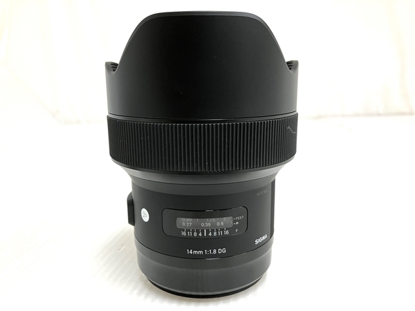 SIGMA 14mm 1:1.8 DG カメラ 単焦点 超広角レンズ 中古 O7595869 14mm