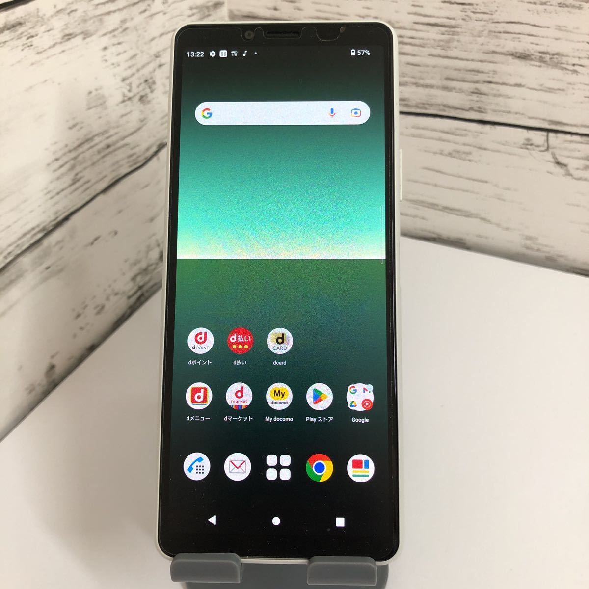 ★中古美品★ソニー Xperia 10 II SO-41A White docomo版 本体のみ⑥