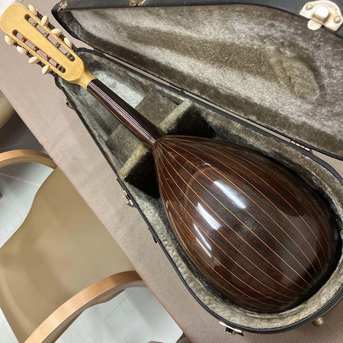 落合忠男 マンドリン 落合マンドリン 楽器、器材 0 ハードケース付き