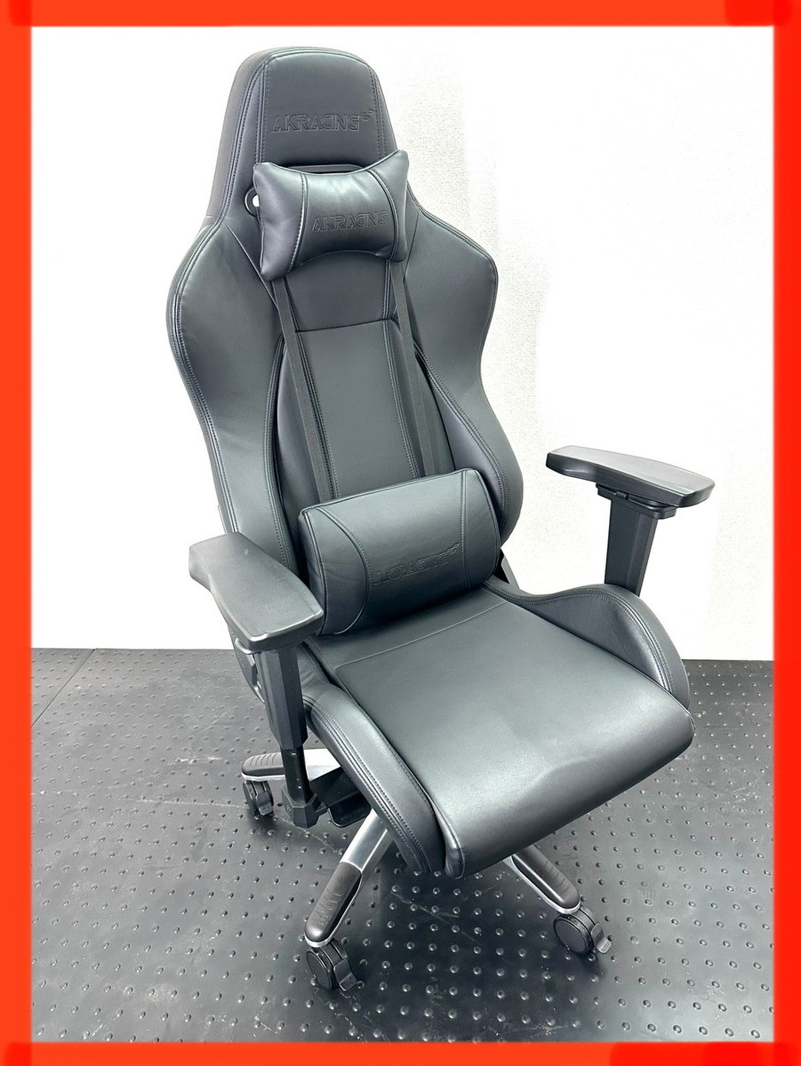 直接引き取り】AKRacing ゲーミングチェア Premium 果たせ レイブン