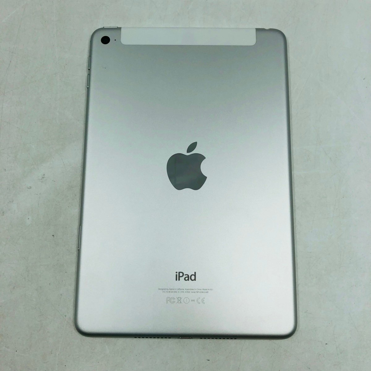 SoftBank iPad mini 4 Wi-Fi+Cellular 128GB シルバー MK772J/A