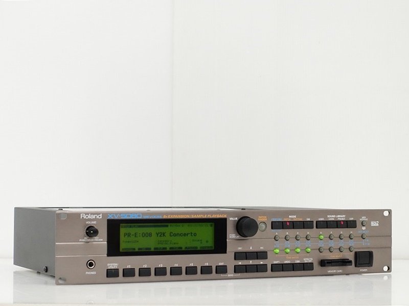Roland XV-5080 音源モジュール Roland XV-5080 128-Voice Synthesizer Module Vintage Rare Synth +