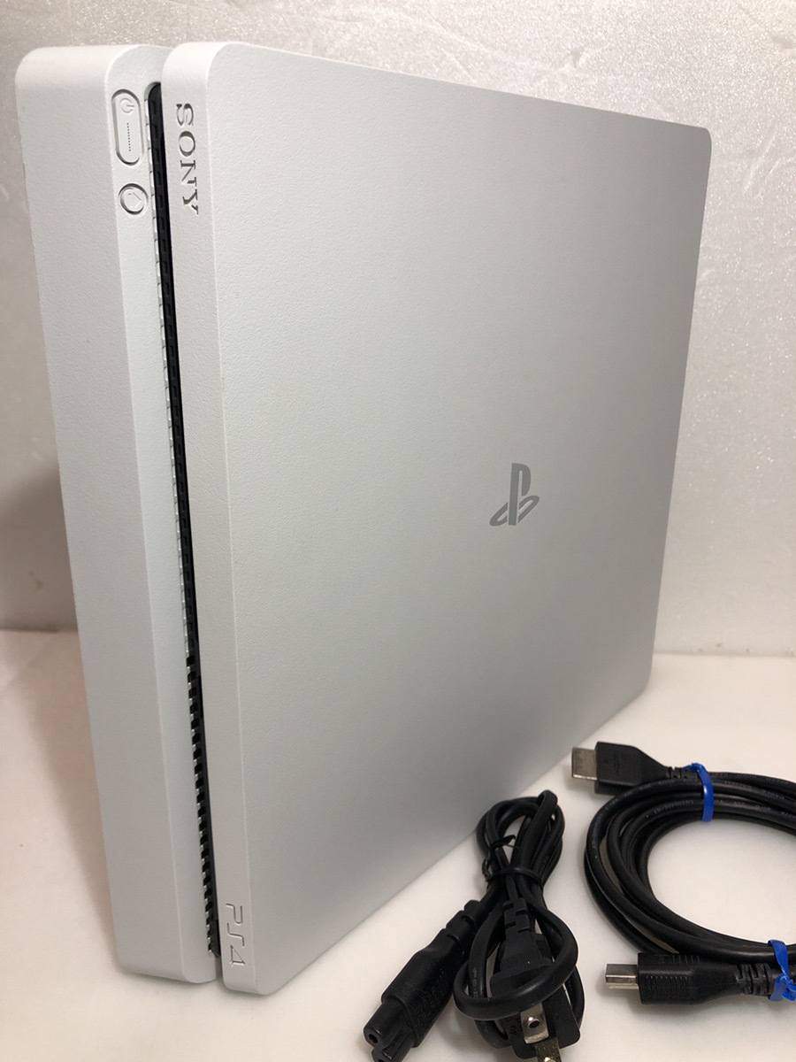 【1スタ】PlayStation 4★CUH-2100A 500GB 本体のみ★グレイシャーホワイト★売切り