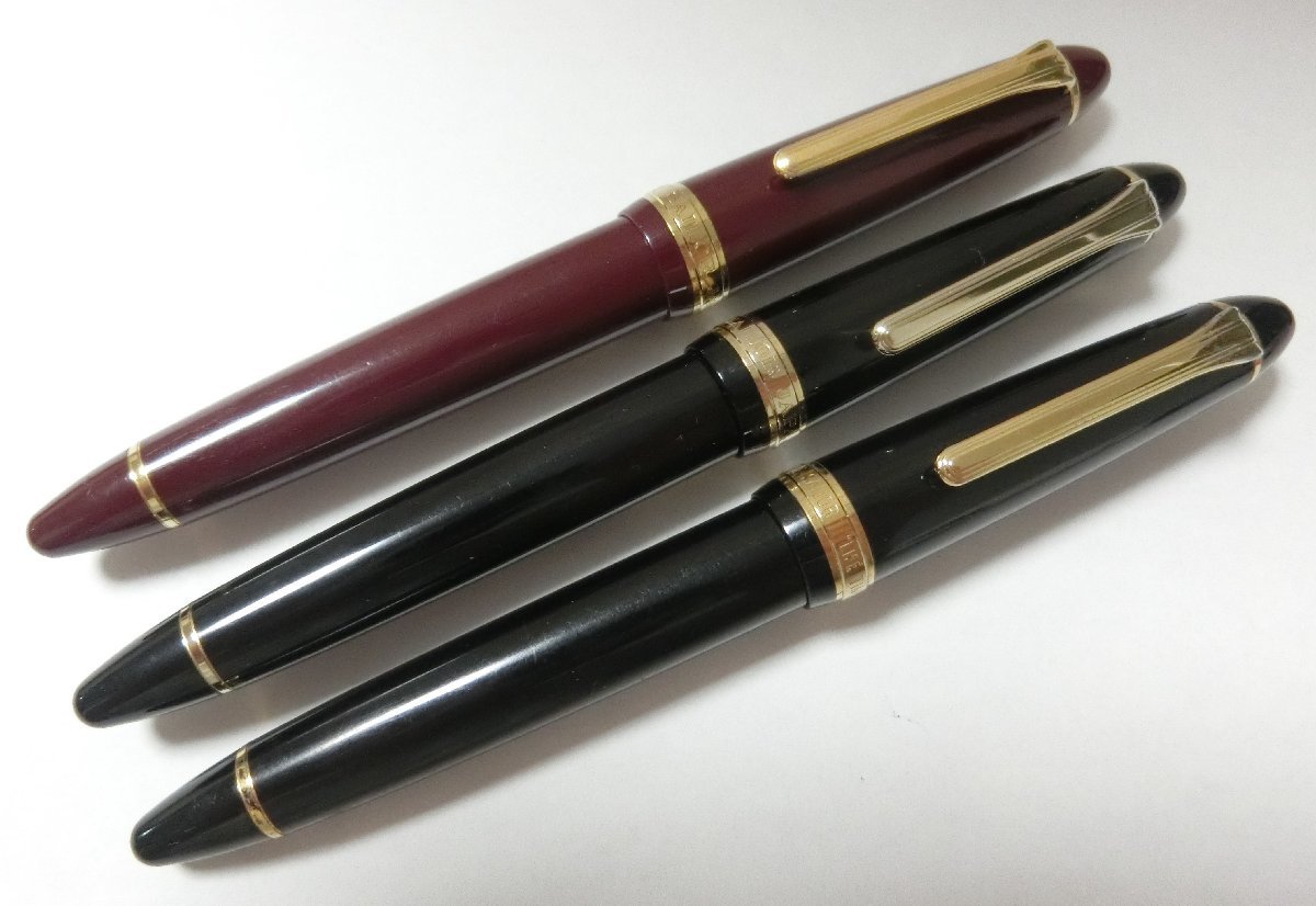 1円～ おたからや□J0514-03 SAILOR セーラー 万年筆 FOUNDED 1911 計3