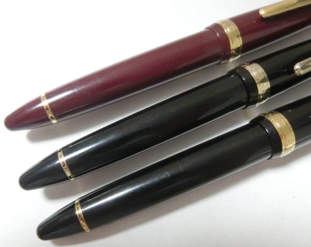 1円～ おたからや□J0514-03 SAILOR セーラー 万年筆 FOUNDED 1911 計3