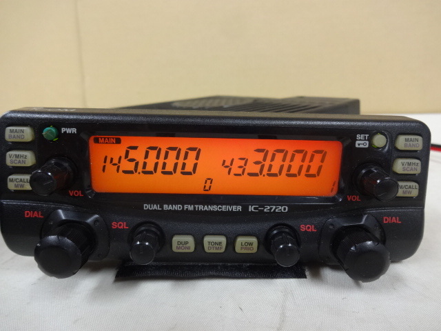 IC-2720 デュアルバンドFMトランシーバー ◇iCOM◇144/430MHz デュアルバンドFMトランシーバー◇IC-2720◇64