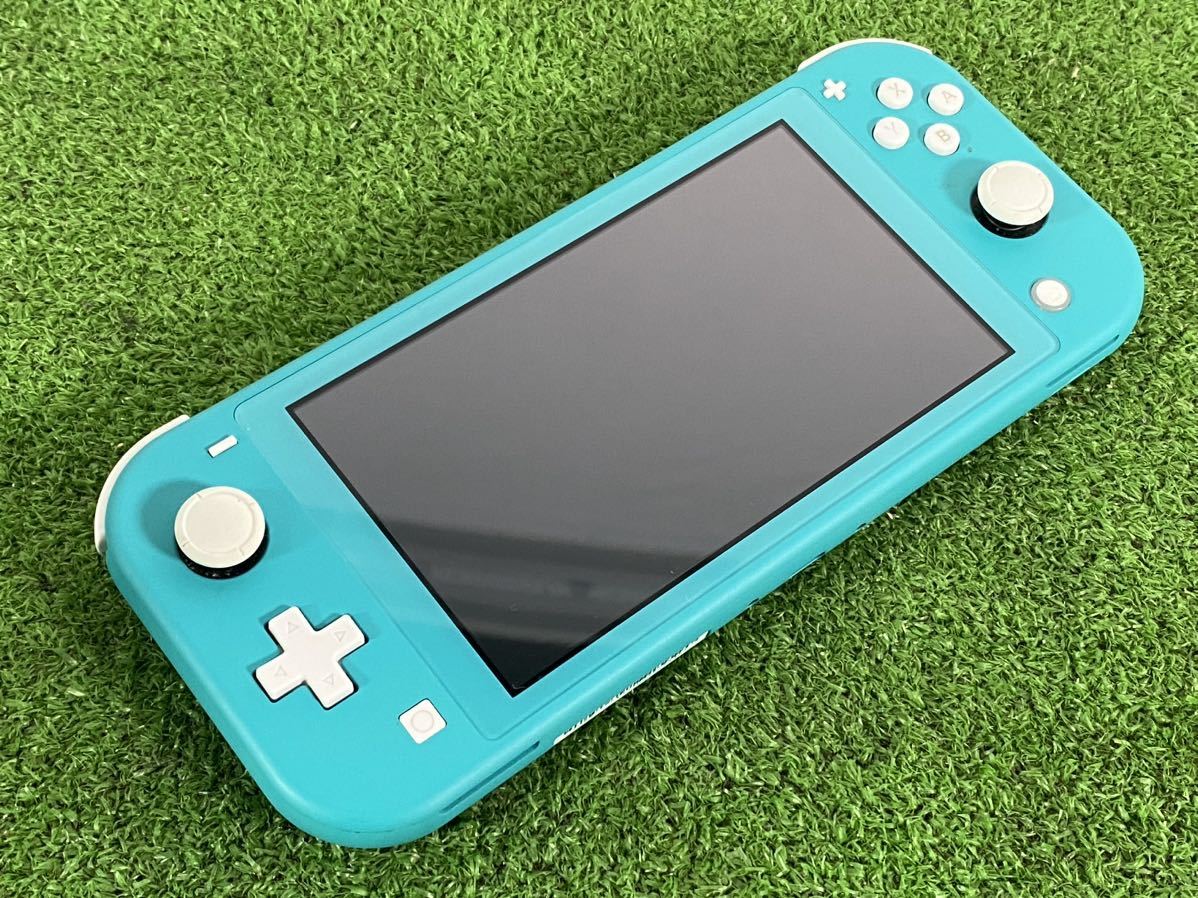 初期化済み 初期動作のみ確認済み Nintendo Switch Lite ターコイズ
