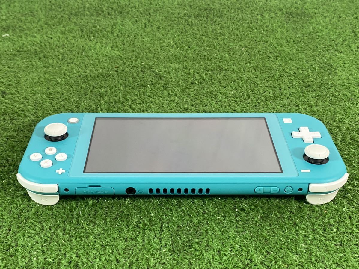 初期化済み 初期動作のみ確認済み Nintendo Switch Lite ターコイズ