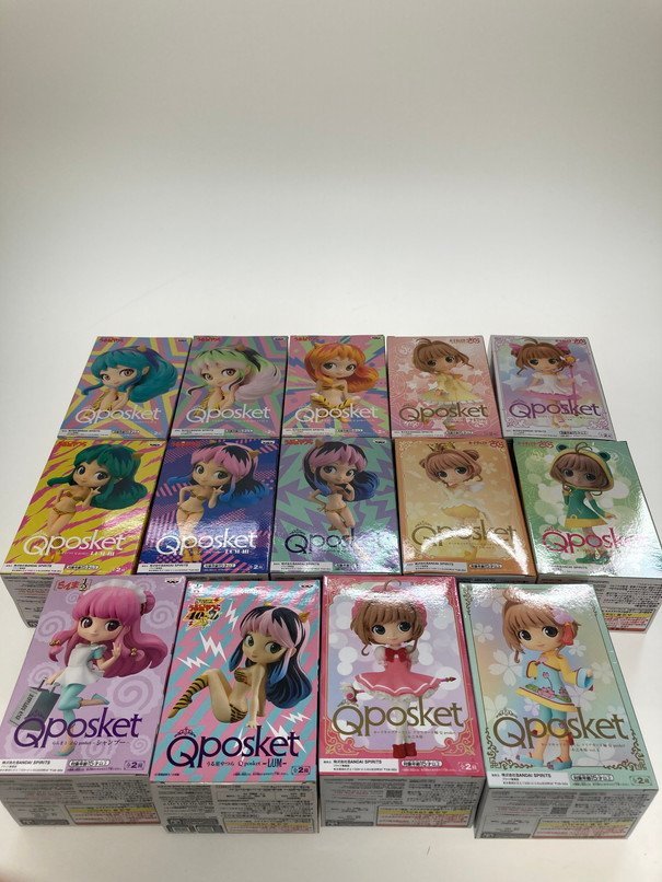 H【中古品】 Q posket他フィギュア まとめ売り 37点 うる星やつら/カードキャプターさくら他 〈52-230514-to-5-HOU〉