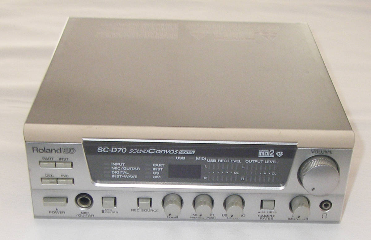 ☆Roland SC-D70 SOUND CANVAS DIGITAL☆OK!!☆MADE in JAPAN☆ Roland