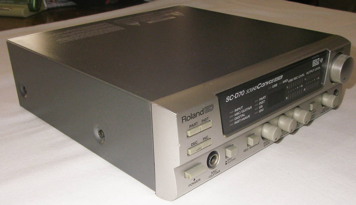 ☆Roland SC-D70 SOUND CANVAS DIGITAL☆OK!!☆MADE in JAPAN☆ Roland