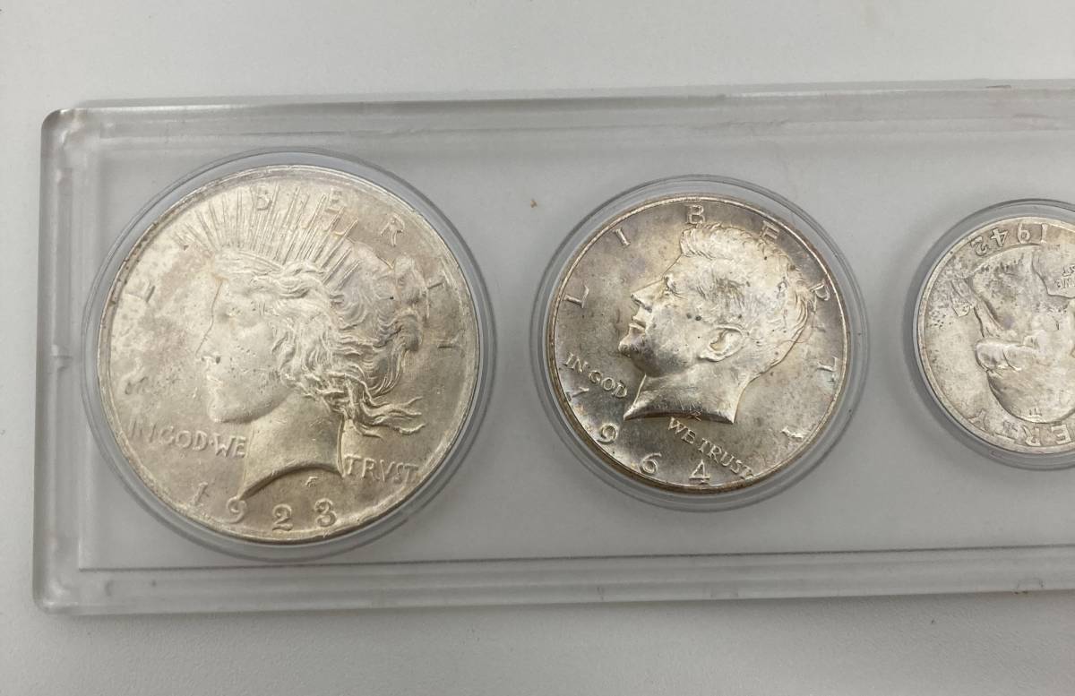 672 アメリカ 記念純銀貨 記念コイン 大鷲 イーグル ミントセット 1923