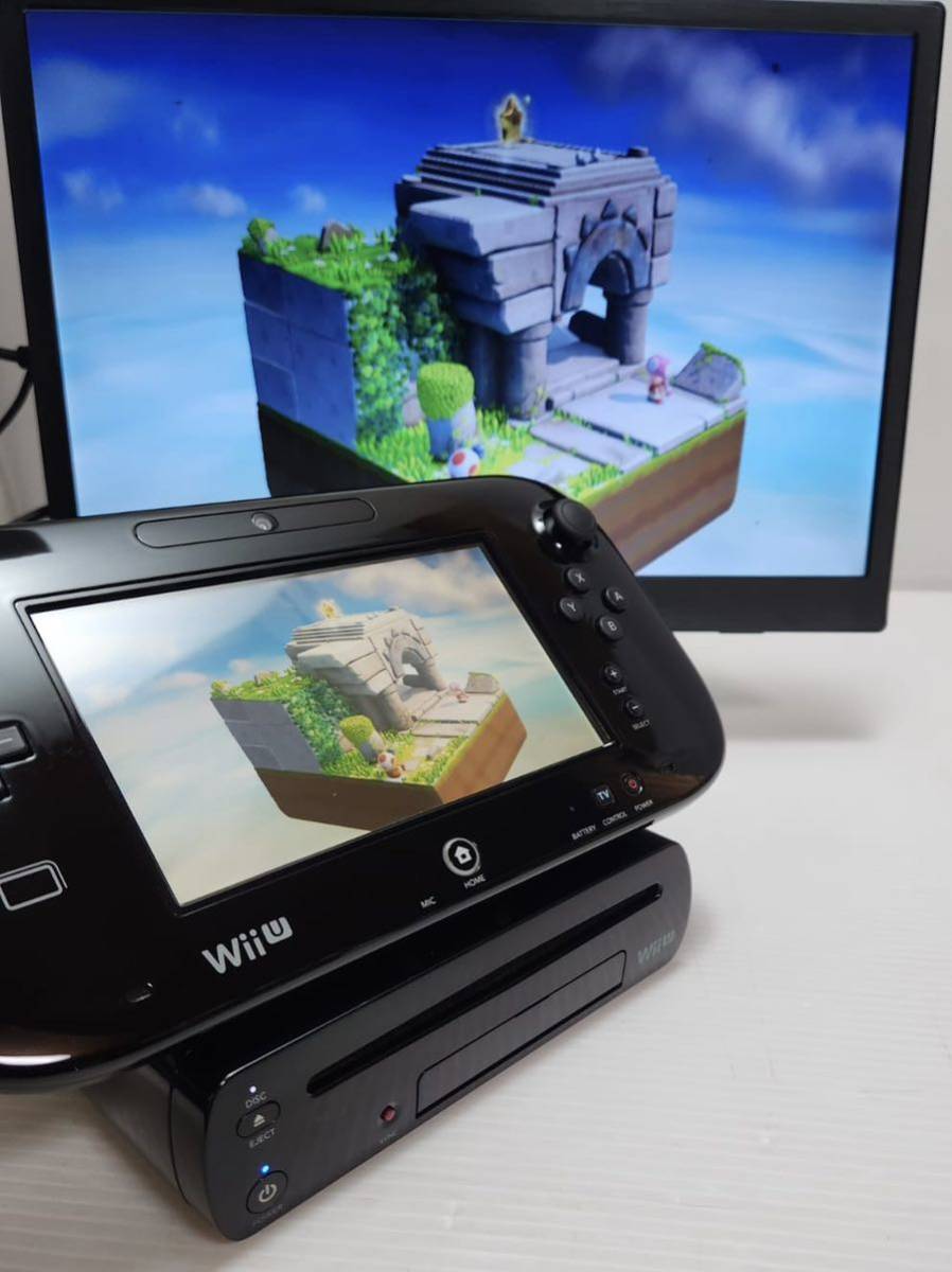任天堂 Nintendo WiiU Wii U 本体 32GB WUP-101 GamePad WUP-010 白 箱