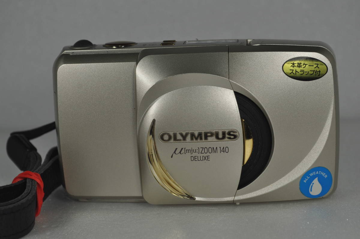 完動品】オリンパス μ[mju:] ZOOM 140 DELUXE 動作保証 完動品