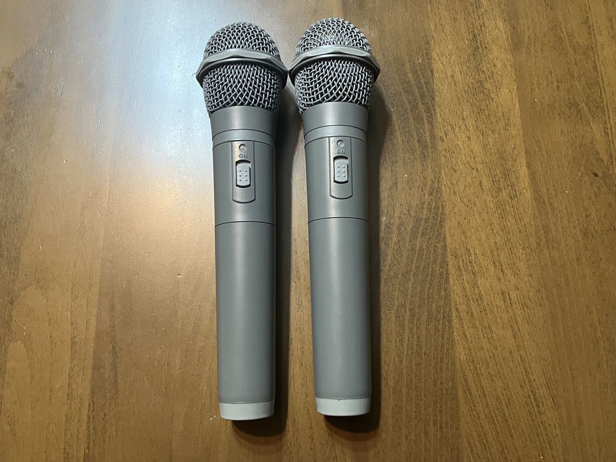 Panasonic WX-4100B ワイヤレスマイク(送信機) 2本セット ご覧いただき