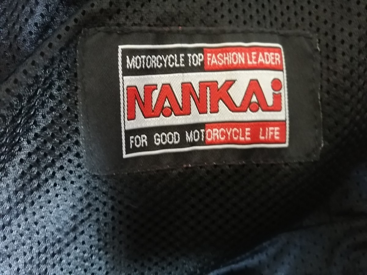 南海部品 スーパーライトメッシュジャケット プロテクター付きメッシュジャケット シルバー&frasl;ブラック NANKAI(ナンカイ) メッシュジャケット（バイクウェア・プロテクター 送料無料　南海部品　バイクウェア　メッシュジャケット　Lサイズ