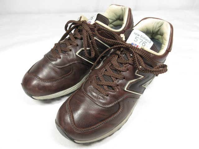 HH UK製 【ニューバランス New Balance】M576CBB レザー ローカット