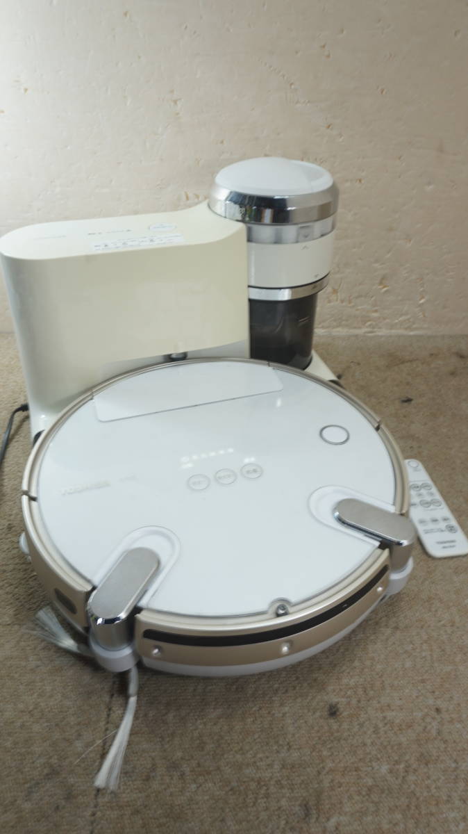 掃除機・クリーナー TOSHIBA VC-RV2(W) VC-RVS2 ロボット掃除機 TORNEO