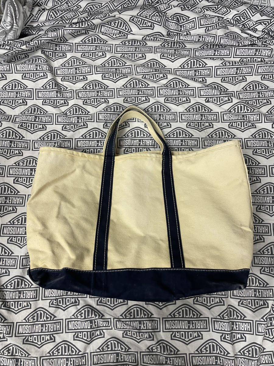 L.L.Bean トートバッグ vintage late70s 青ミミ エルエルビーン ビンテージ USA製 