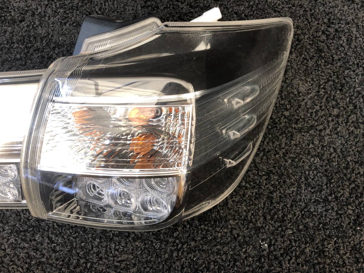 ウィッシュ ZGE20 後期 LED クリア テールランプ フィニッシャー 左右 