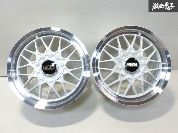 新品！ ○BBS RG137 17インチ 9J +40 PCD114.3 5穴 5H ホワイト 