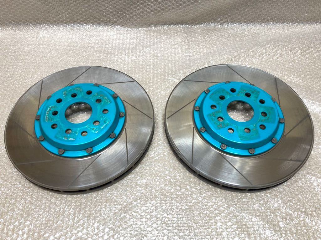 WRX STI プロジェクトミュー 2ピース スリットローター フロント 左右セット GDB GRB GVB VAB EJ20 スバル SUBARU インプレッサ