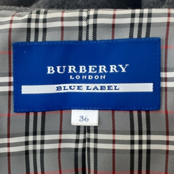 バーバリーブルーレーベル Burberry Blue Label サイズ36 S - グレー