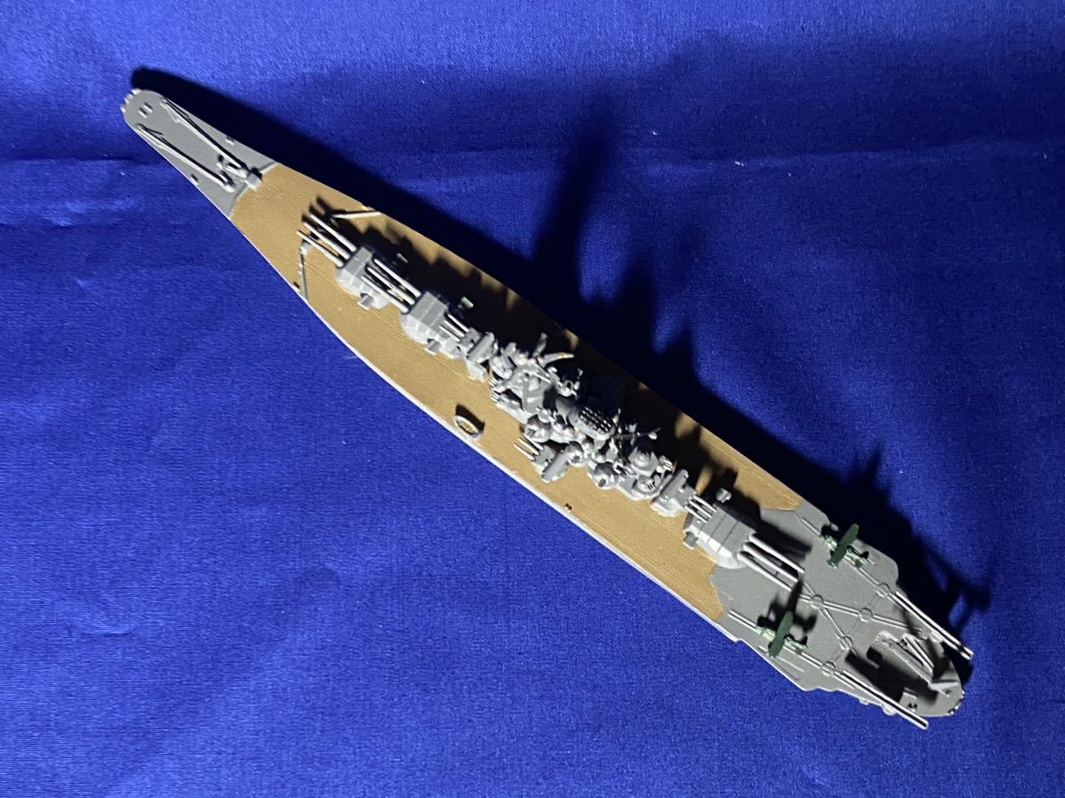 1/1250 小西製作所 金属製模型 戦艦 武蔵 改装前 軍艦 日本海軍 