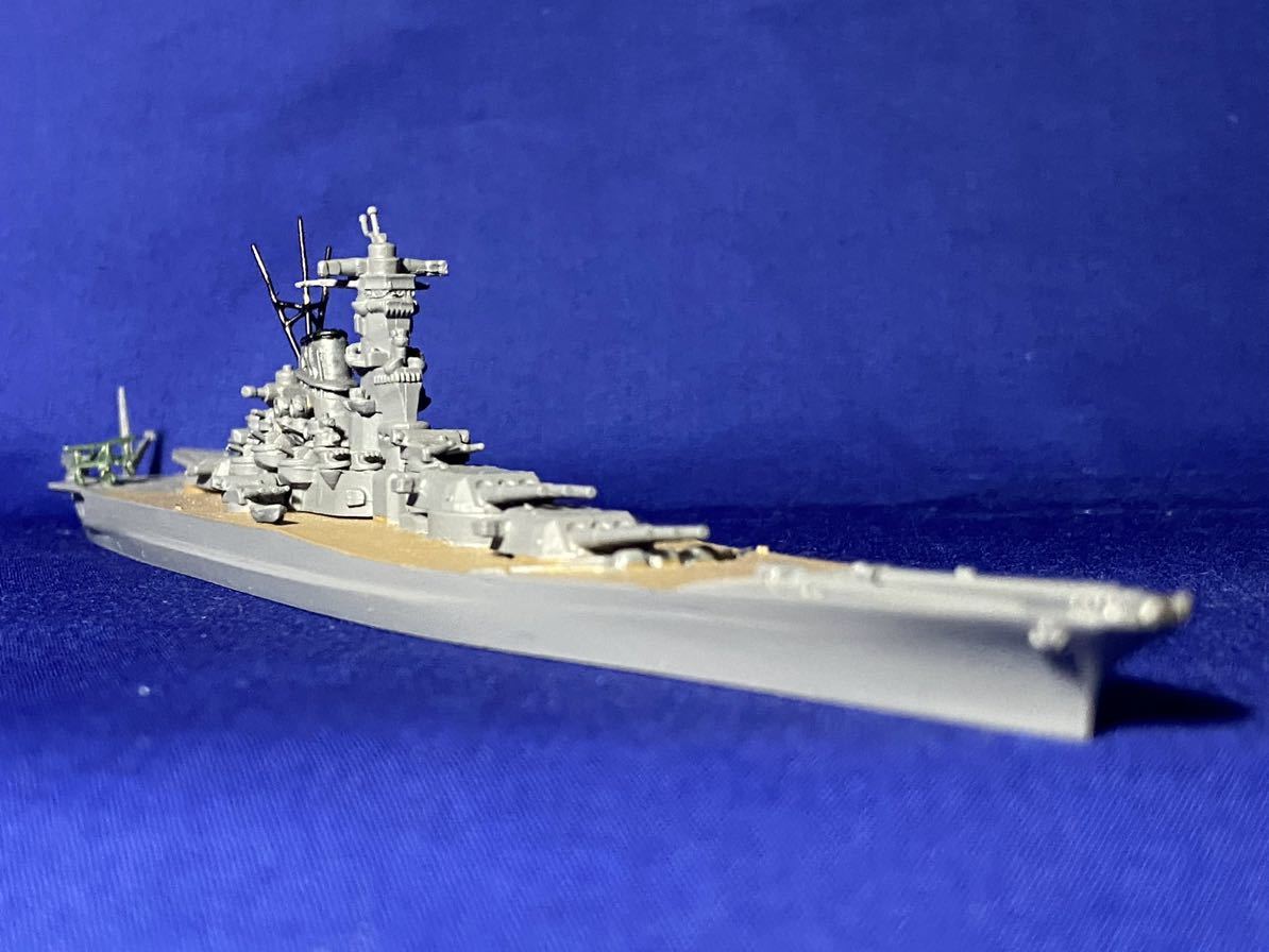 1/1250 小西製作所 金属製模型 戦艦 武蔵 改装前 軍艦 日本海軍 