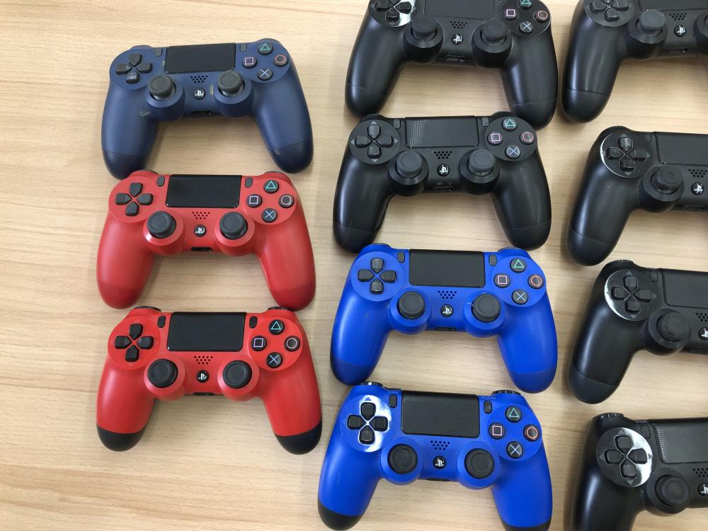 ジャンク】純正PS4コントローラー×11 非純正コントローラー×3