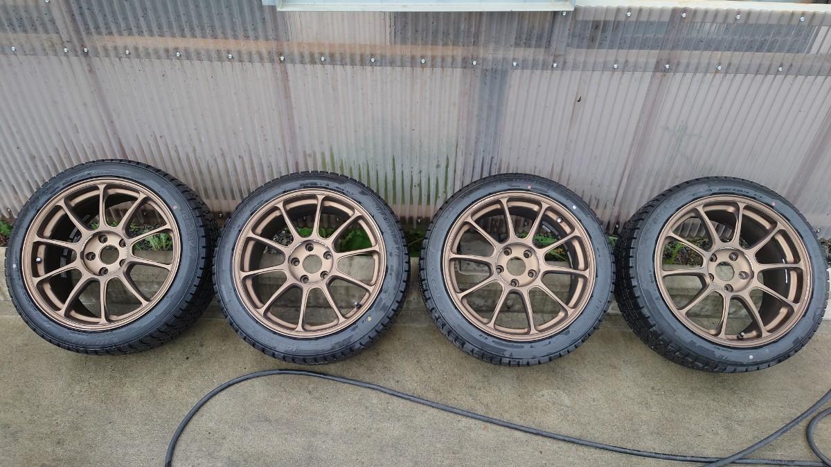RAYS 18インチ レイズ VOLK TE37 RACING SAGA ボルクレーシング 9.5J 