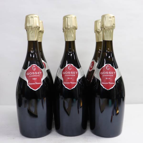 【6本セット】GOSSET（ゴッセ）ブリュット グラン レゼルヴ 12% 750ml T23D250317