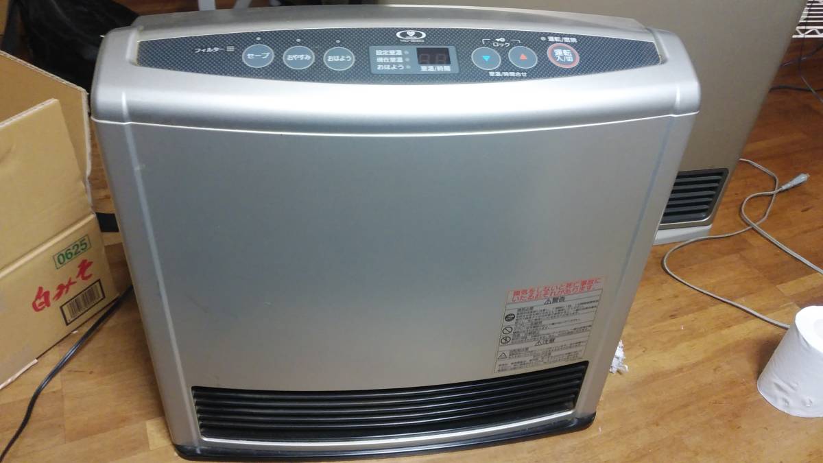 ガスファンヒーター　都市ガス　大阪ガス140-9283 2008年11月