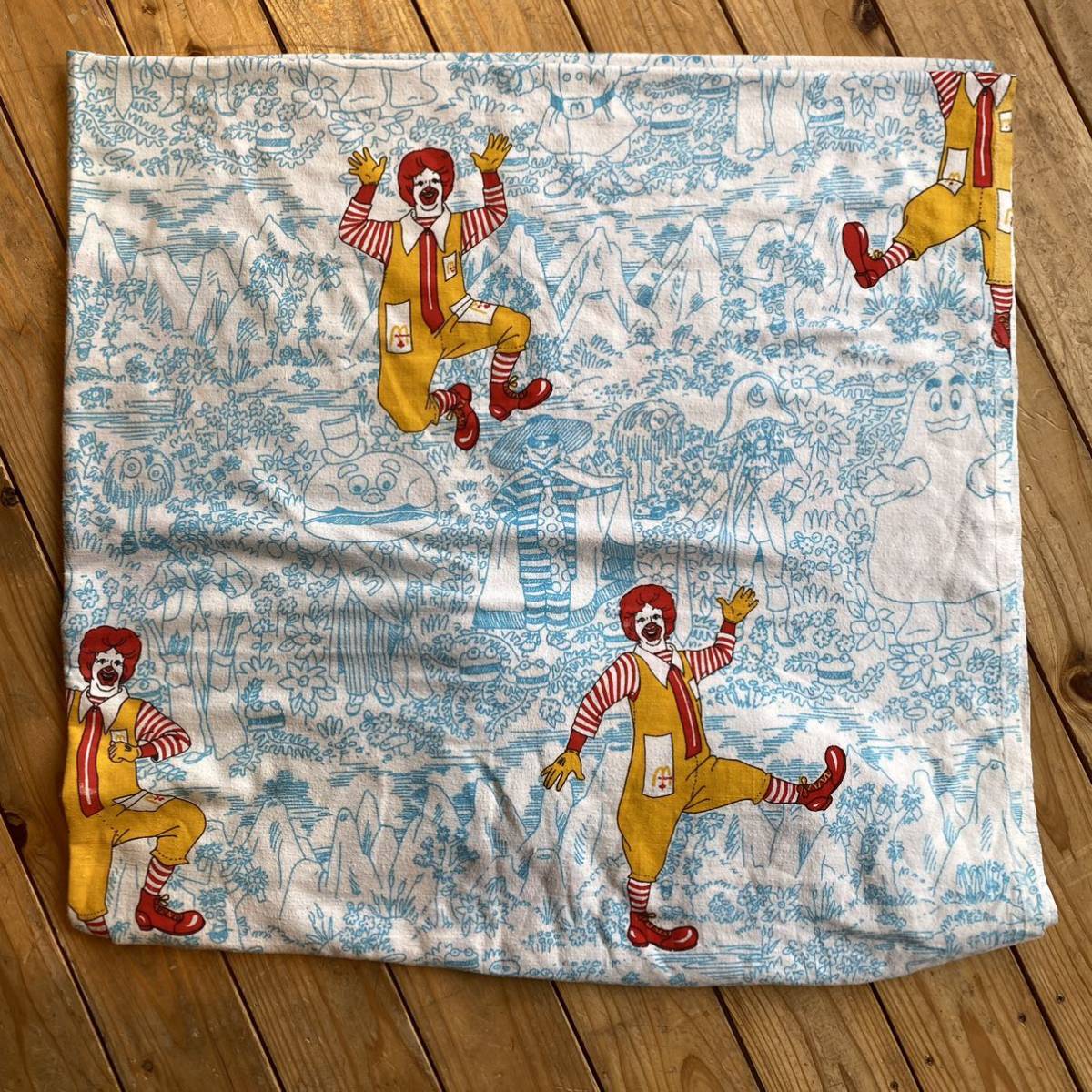 マクドナルド 公園柄 フィットシーツ ビンテージ 美品 ビンテージ 