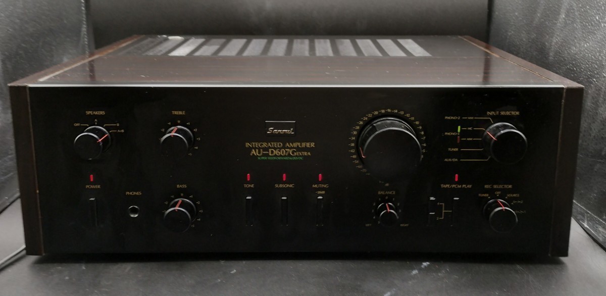 整備品】AU-D607G EXTRAサンスイ アンプ SANSUI サンスイ 【公式通販】