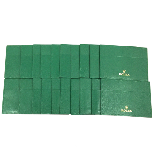 【付属品のみ】 ロレックス 時計用 純正品 カードケース ギャランティケース スポーツ ドレス 20個 横型 最新型