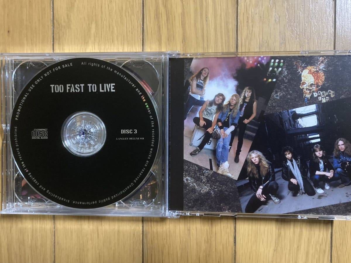 Live LIVE Fast アンスラックス⁄Too 3CD to メタリカ⁄ メタリカ vs. To