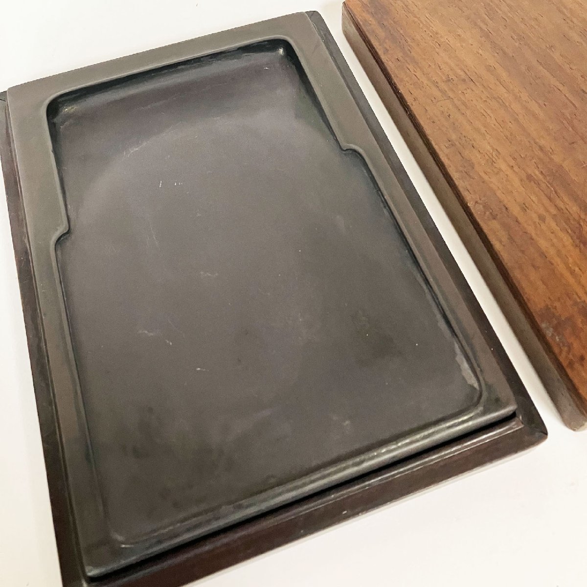硯 すずり 硯箱 アンティーク家具 硯の通販 骨董 FK025【ヴィンテージ