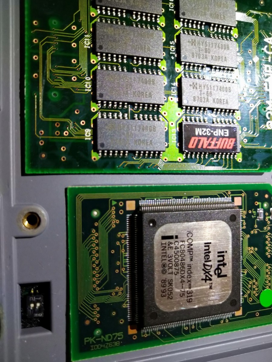 NEC PC-9821 Nd intel486DX4-75MHz ENP-32MB 最大量メモリ搭載 MS-DOS
