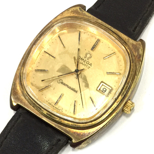 OMEGAオメガ シーマスター300 デイト 2264.50 クォーツ メンズ オメガ