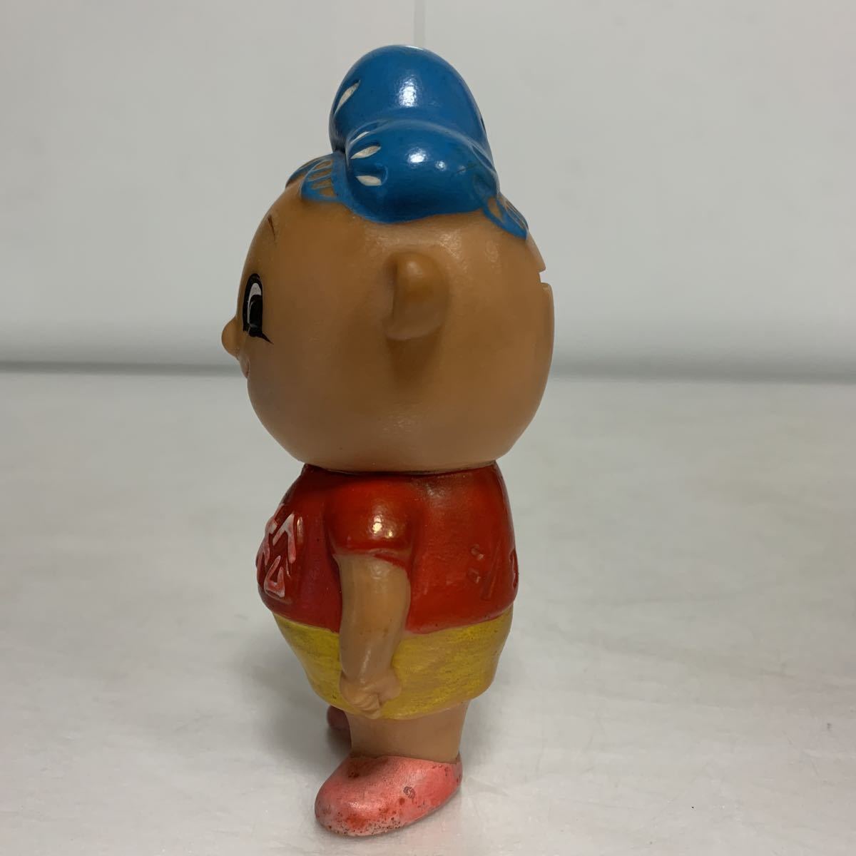 当時物 ショーちゃん 貯金箱 万松 貯金箱 ソフビ ソフビ人形 昭和