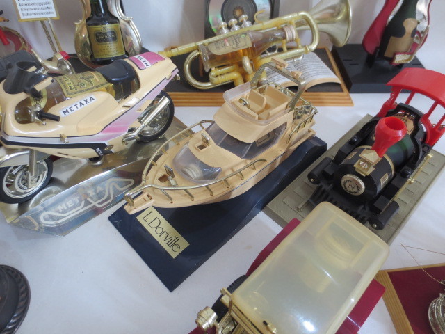 ミニボトル洋酒・ミニチュア 楽器・帆船 × 5 【公式通販】