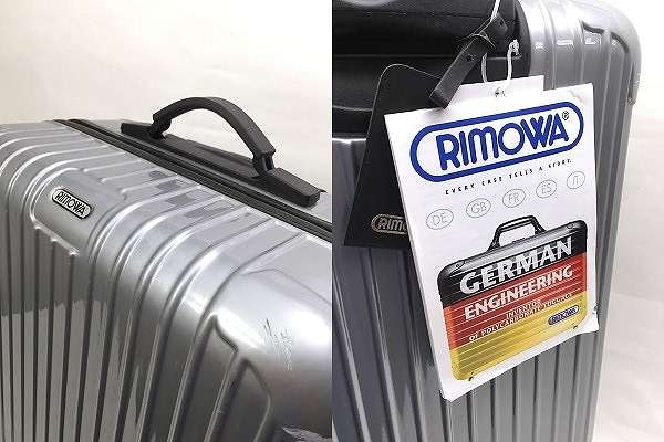 リモワ サルサ 4輪 RIMOWA 5-10泊] 78L | SALSA デラックス 87L シール 