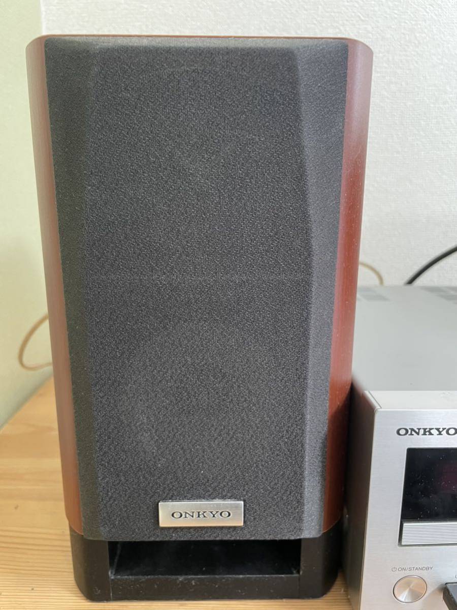 ONKYO CR-555 ミニコンポ スピーカー D-55EX ONKYO CR-555 ミニコンポ