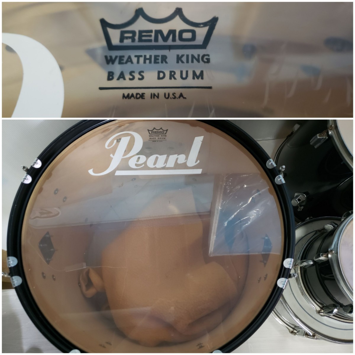 埼玉県直接引取限定】 Pearl パール 他 ドラムセット まとめて セット 