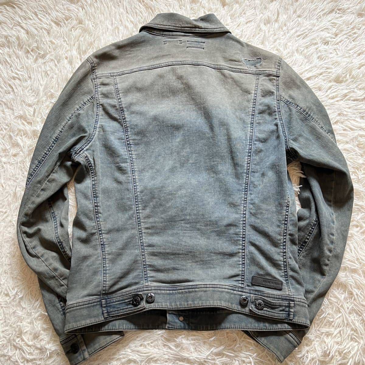 432【伸縮性抜群】ディーゼル DIESEL デニムジャケット Gジャン