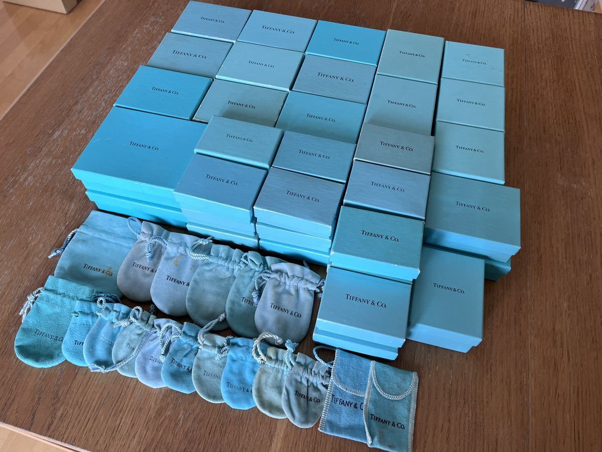 1円スタート TIFFANY&Co. ティファニー ボックス 空箱 アクセサリー