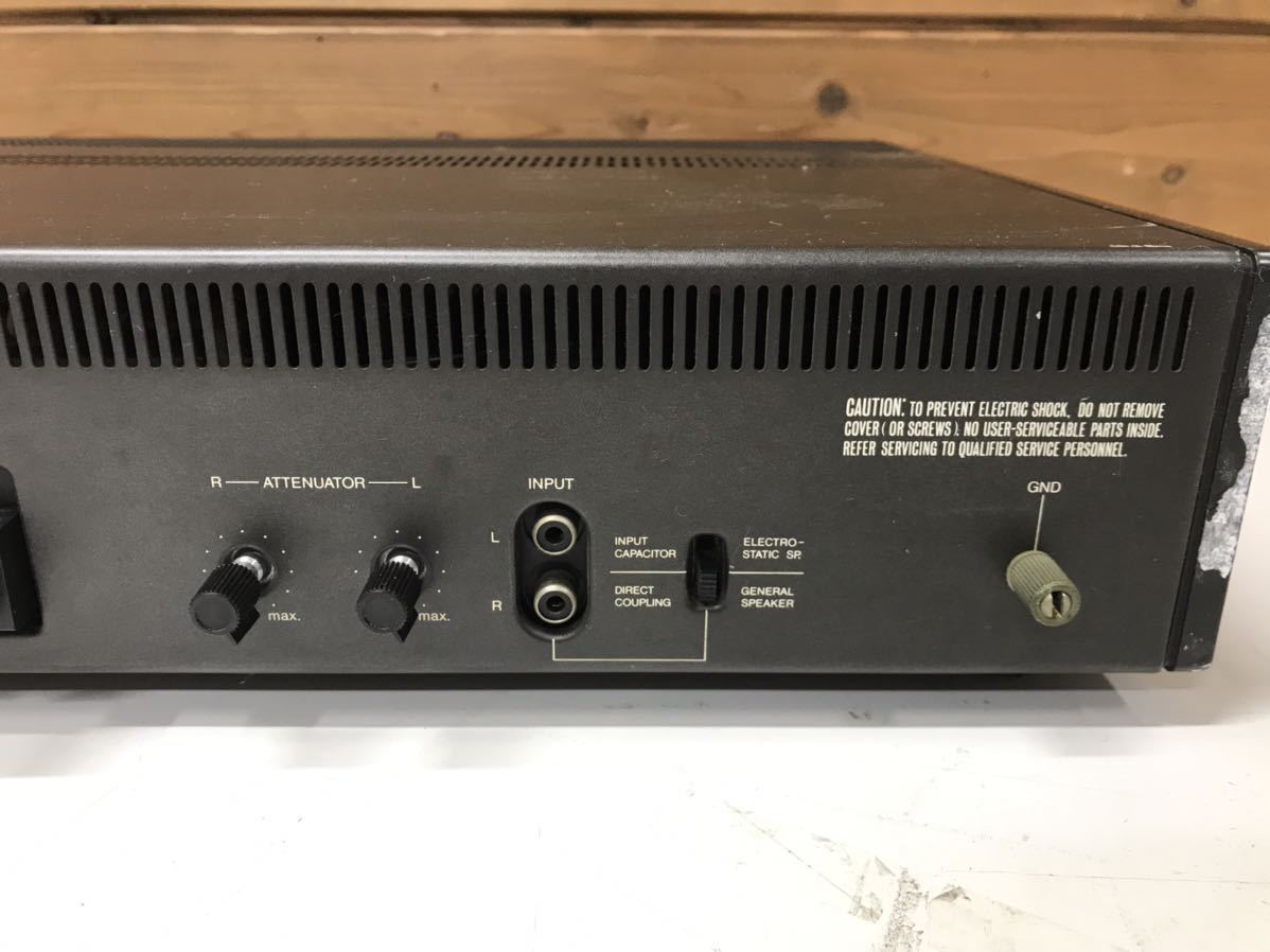 パワーアンプ LUXMAN M-12 ラックスマン - ショッピング半額 売切