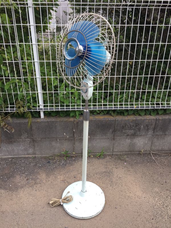 ナショナル扇風機　レトロ扇風機　レトロ電化製品　昭和　家具 昭和レトロ扇風機 鉄扇風機 ナショナル 【公式通販】