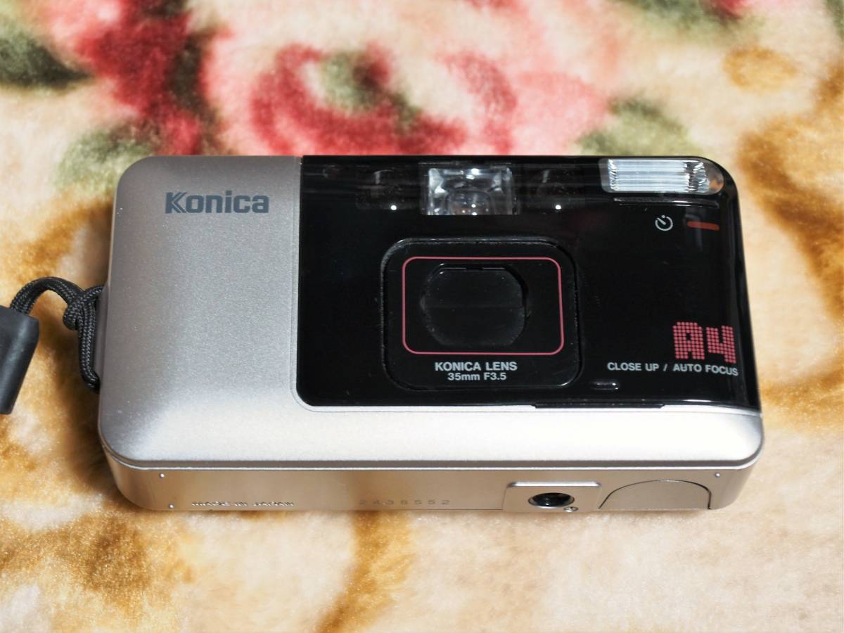 今季人気の商品 Konica コンパクトフィルムカメラ BIGminiA4 動作品